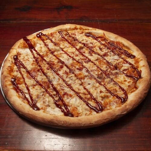 Pizza barbecue kipfilet