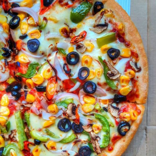 Pizza groenten