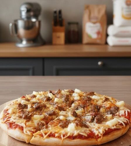 Pizza Sujuk Hawaii